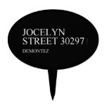 Jocelyn  Street  Cake Picks