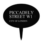 piccadely Street  Cake Picks