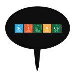 science  Cake Picks