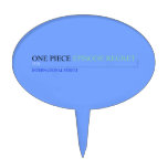 one piece  Cake Picks