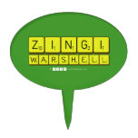    Zingi Warshell   Cake Picks