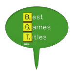 Best
 Games
 Titles  Cake Picks
