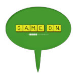 Game On  Cake Picks