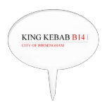King Kebab  Cake Picks