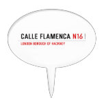 Calle Flamenca  Cake Picks