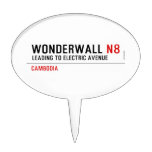 wonderwall  Cake Picks