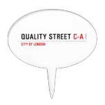 Quality Street  Cake Picks