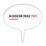 BLUDGEON ROAD  Cake Picks