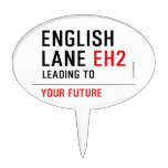 English  Lane  Cake Picks
