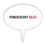 Pondicherry  Cake Picks