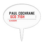 Paul Cochrane   Cake Picks
