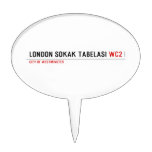LONDON SOKAK TABELASI  Cake Picks