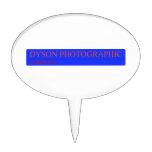 Dyson Photographic  Cake Picks