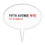 Fifth Avenue  Cake Picks