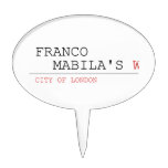 franco    mabila's  Cake Picks