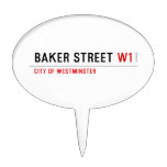Baker street  Cake Picks