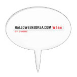 Halloweenjokea.com  Cake Picks