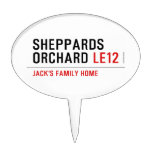 sheppards orchard  Cake Picks