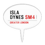 Isla  Dynes  Cake Picks