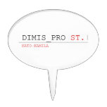 Dimis_Pro  Cake Picks