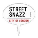 Street  Snazz  Cake Picks