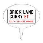 Brick Lane Curry  Cake Picks