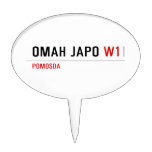 omah japo  Cake Picks