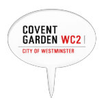 COVENT  GARDEN  Cake Picks