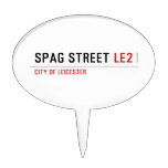 Spag street  Cake Picks