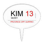 KIM  Cake Picks