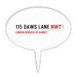 115 DAWS LANE  Cake Picks