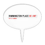Rimmington Place  Cake Picks