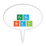 
 pure
 brain  Cake Picks