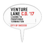 Venture  Lane  Cake Picks