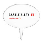 Castle Alley   Cake Picks
