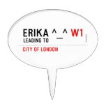 Erika ^_^  Cake Picks