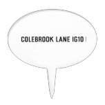 COLEBROOK LANE  Cake Picks