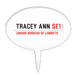 Tracey ann  Cake Picks
