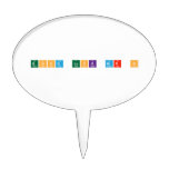 good luck mr h  Cake Picks