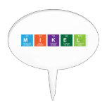 MIKEL  Cake Picks