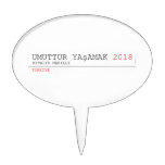 umuttur yaşamak  Cake Picks