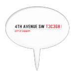 4th Avenue SW  Cake Picks