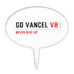 GO VANCEL  Cake Picks