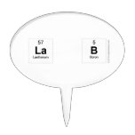 La b  Cake Picks
