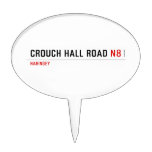 Crouch Hall Road  Cake Picks