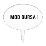 MOD BURSA  Cake Picks