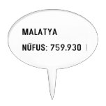 MALATYA  NÜFUS: 759.930  Cake Picks