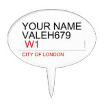 Your Name Valeh679    Cake Picks