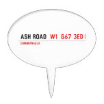 Ash road   Cake Picks