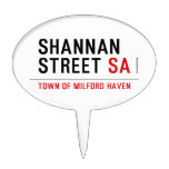 Shannan Street  Cake Picks